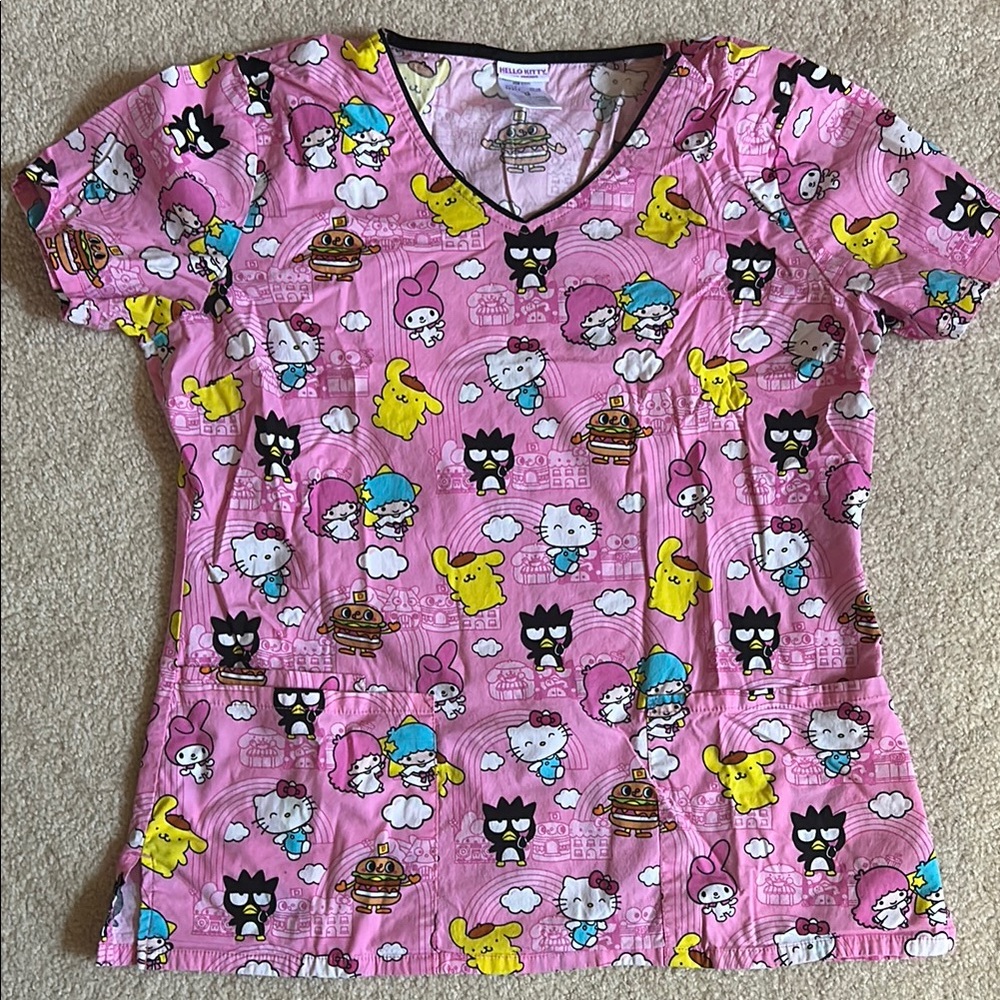 Hello Kitty Pink Cartoon Top